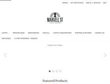 Tablet Screenshot of marvellstreet.com